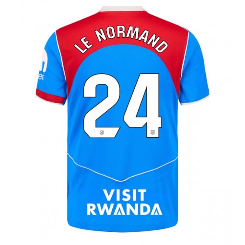 Atletico Madrid Robin Le Normand #24 Replica Third Stadium Shirt 2025-26 Short Sleeve Atletico Madrid Robin Le Normand #24 Replica Third Stadium Shirt 2025-26 Short Sleeve